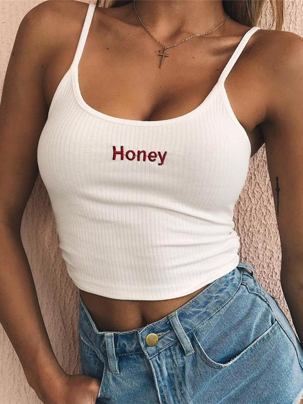Alphabet Honey Slim Vest