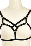 Cross-adjustable Hollow-out Elastic Body Harness