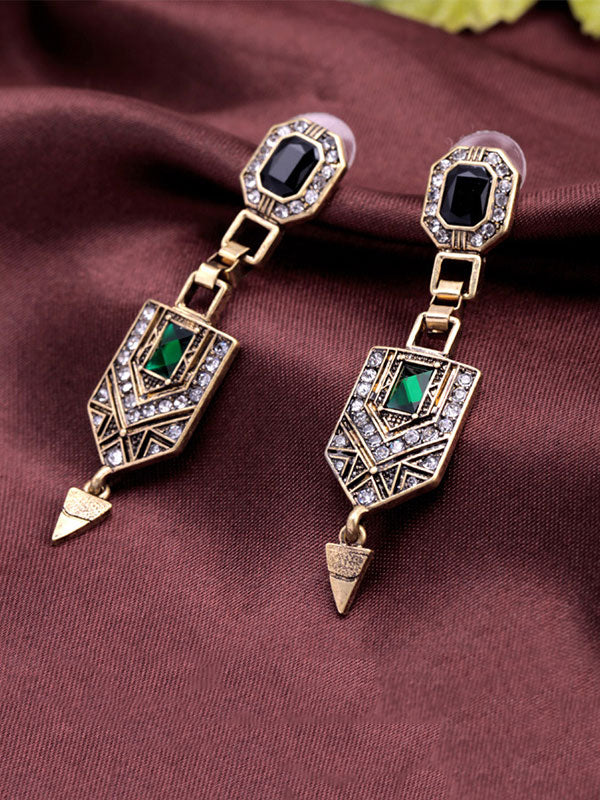 Ancient Diamond Earrings