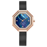 Fashion diamond inlaid Fritillaria Japanese movement waterproof women's Watch