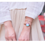 Stylish gradient diminuted quartz women's watch