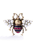 Retro Alloy Insect Brooch