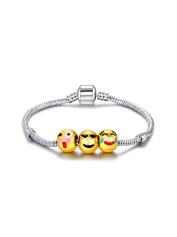 Smiley Expression Bracelet