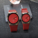 Silicone Strap With Calendar Women's Watch