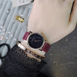 Blue Sandstone With Diamond Women's Watch
