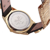 Flower Pattern Waterproof Women's Watch