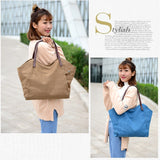 Large Capacity Canvas Handbag