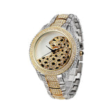 Leopard Pattern Dial Women's Watch