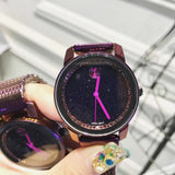Starry Dial Two Different Straps Women's Watch