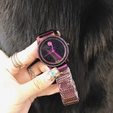 Starry Dial Two Different Straps Women's Watch