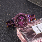 Personality Shining Purple Women's Watch
