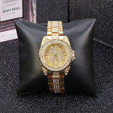 Trendy Diamond With Scale Women's Watch