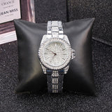 Trendy Diamond With Scale Women's Watch