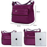 Casual Two Size Nylon Women's Bag