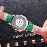 Starry Leather Strap Women's Watch