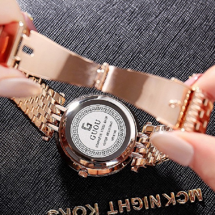 Luxury Diamond-inlaid Women's Watch
