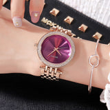 Luxury Diamond-inlaid Women's Watch