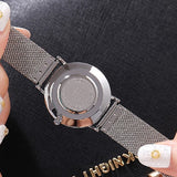 Simple Ultra-thin Mesh Strap Women's Watch