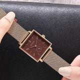 Numberals Scale Mesh Strap Women's Watch