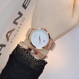 Simple Dial With Calendar Durable Women's Watch