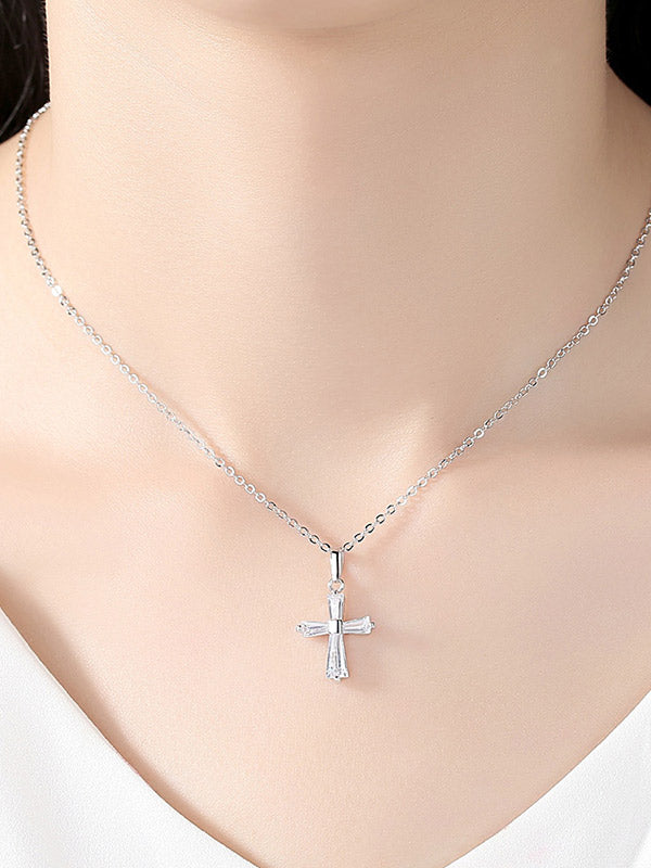 Cross Pattern Necklace