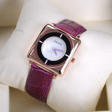 Square Pattern Durable Women's Watch