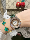 Hollow Transparent Leather Women's Watch