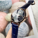 Irregular Mirror Starry Chassis Women's watch