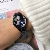 Starry Chassis Stainless Steel Strap Women‘s Watch