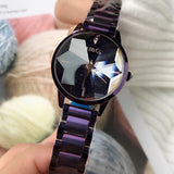 Starry Chassis Stainless Steel Strap Women‘s Watch