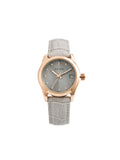 Women's Watch calendar dial Luminous Rhinestone Leather elegant watch