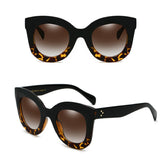 Fashion Large Frame Cat's Eye Sunglasses