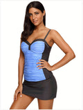 Contrast bandeau strap, foldable, with chest pad, without steel support skirt