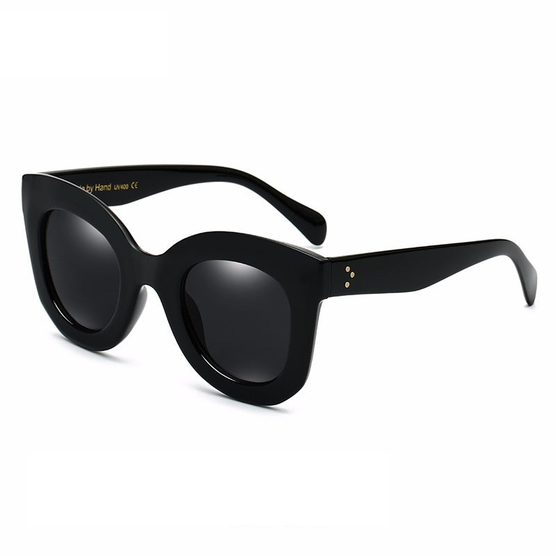 Fashion Large Frame Cat's Eye Sunglasses