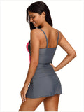 Contrast bandeau strap, foldable, with chest pad, without steel support skirt
