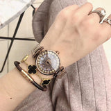 Shell Chassis With Diamond Women's Watch