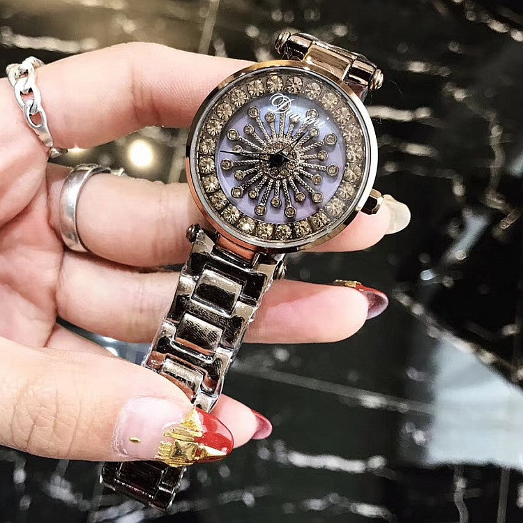 Shell Chassis With Diamond Women's Watch