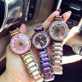 Roman Scale Shell Chassis Women's Watch
