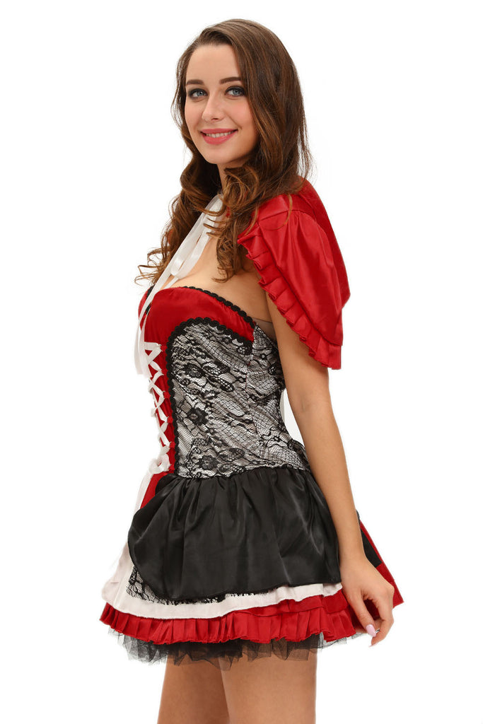 Sweet Little Red Riding Hood Costume Dress