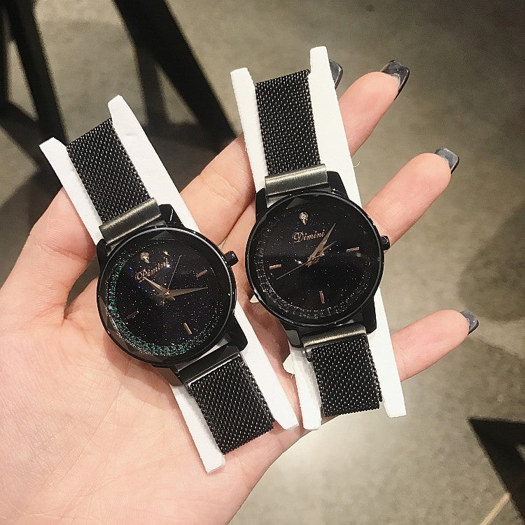 Magnetic Buckle Stainless Steel Women's Watch