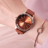 Rhombus Rose Gold Frame Women's Watch