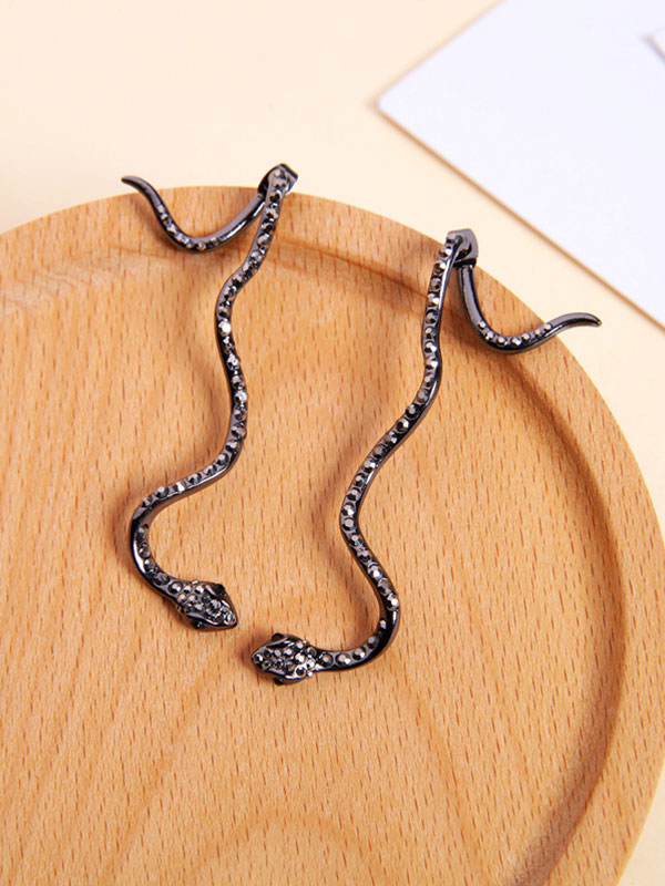 Fashion Snake-shaped Long Earrings