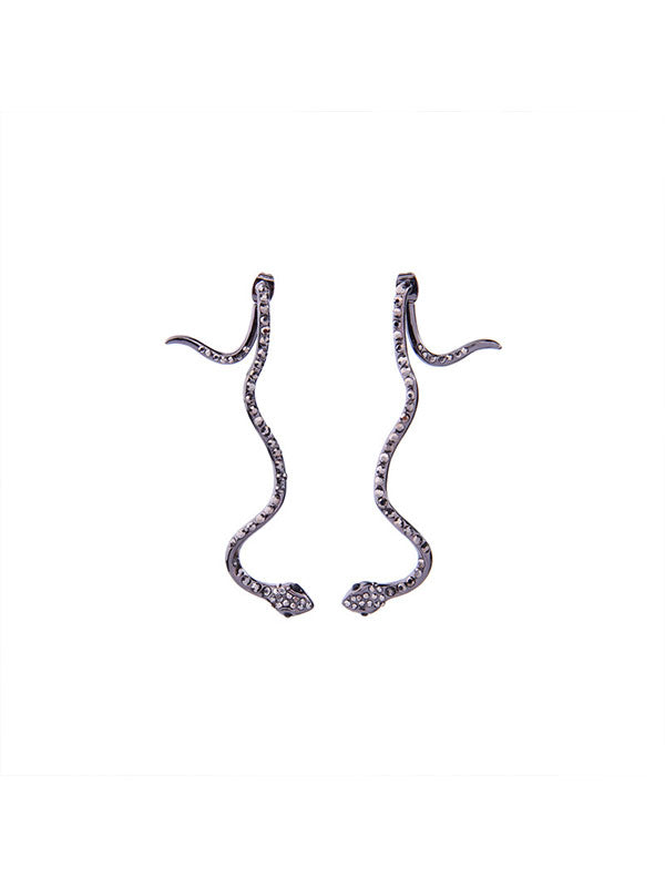 Fashion Snake-shaped Long Earrings