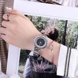 Round Pattern Bracelet Women's watch