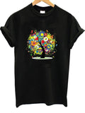 Colorful Flower Tree T-shirt