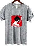 Girl Smoking Pattern T-shirt