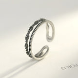 Fashion Double Layer Design Open Ring