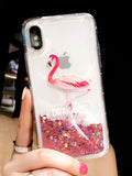 Flamingo Quicksand Phone Case
