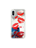 Lip Pattern Mirror Phone Case