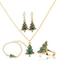 Four-piece Set Christmas Jewelry